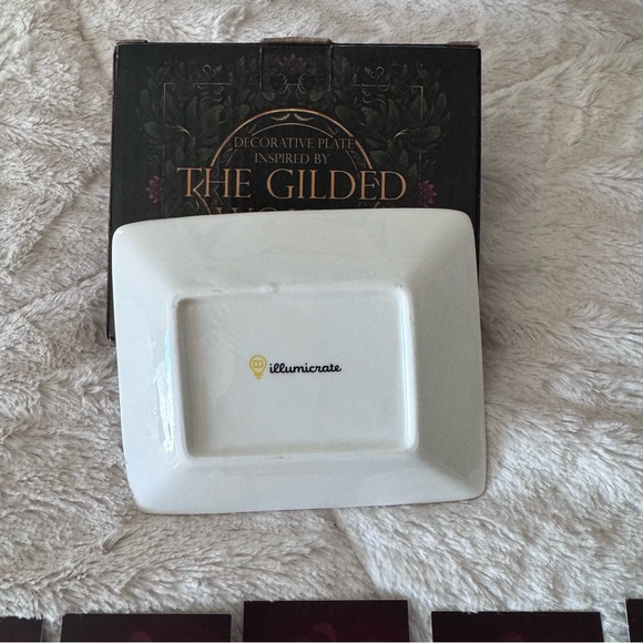 Gilded Wolves Trinket Dish & Bookmarks - Picture 4 of 5